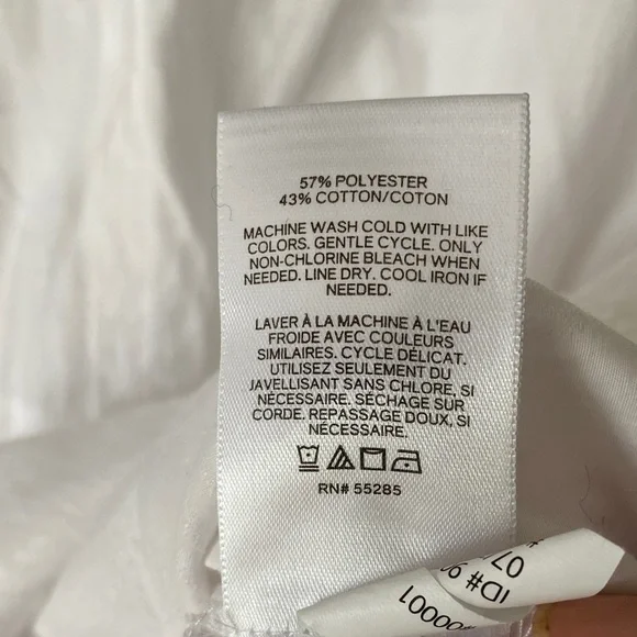 Express White Long Sleeve Top - Picture 6 of 12